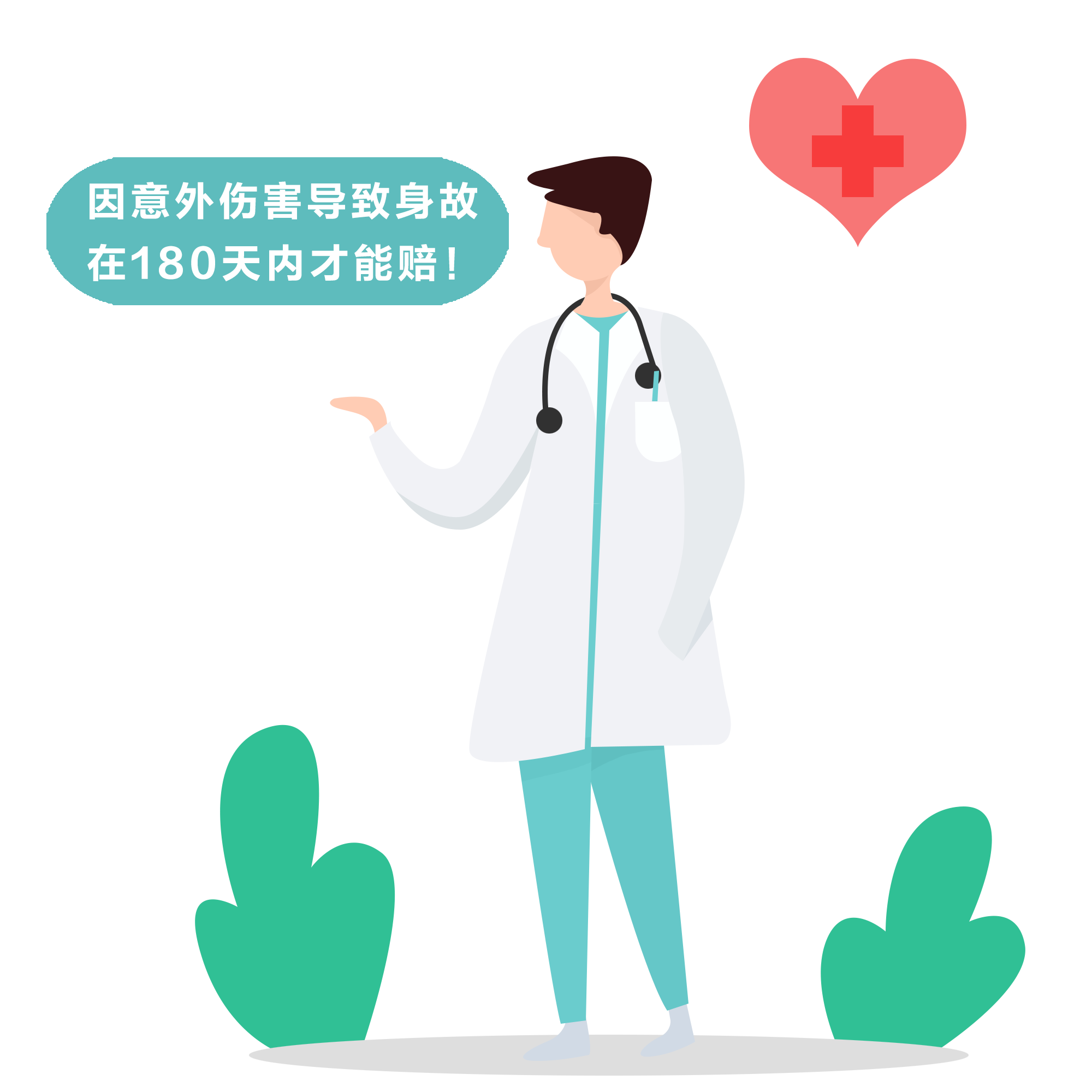 因意外傷害導(dǎo)致身故，在180天內(nèi)才能賠！