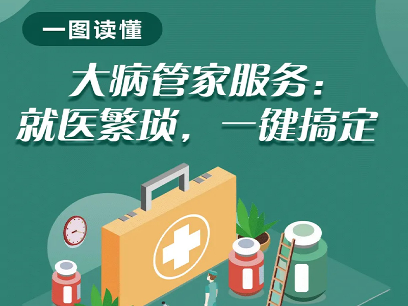 一圖讀懂大病管家服務(wù)：就醫(yī)繁瑣，一鍵搞定